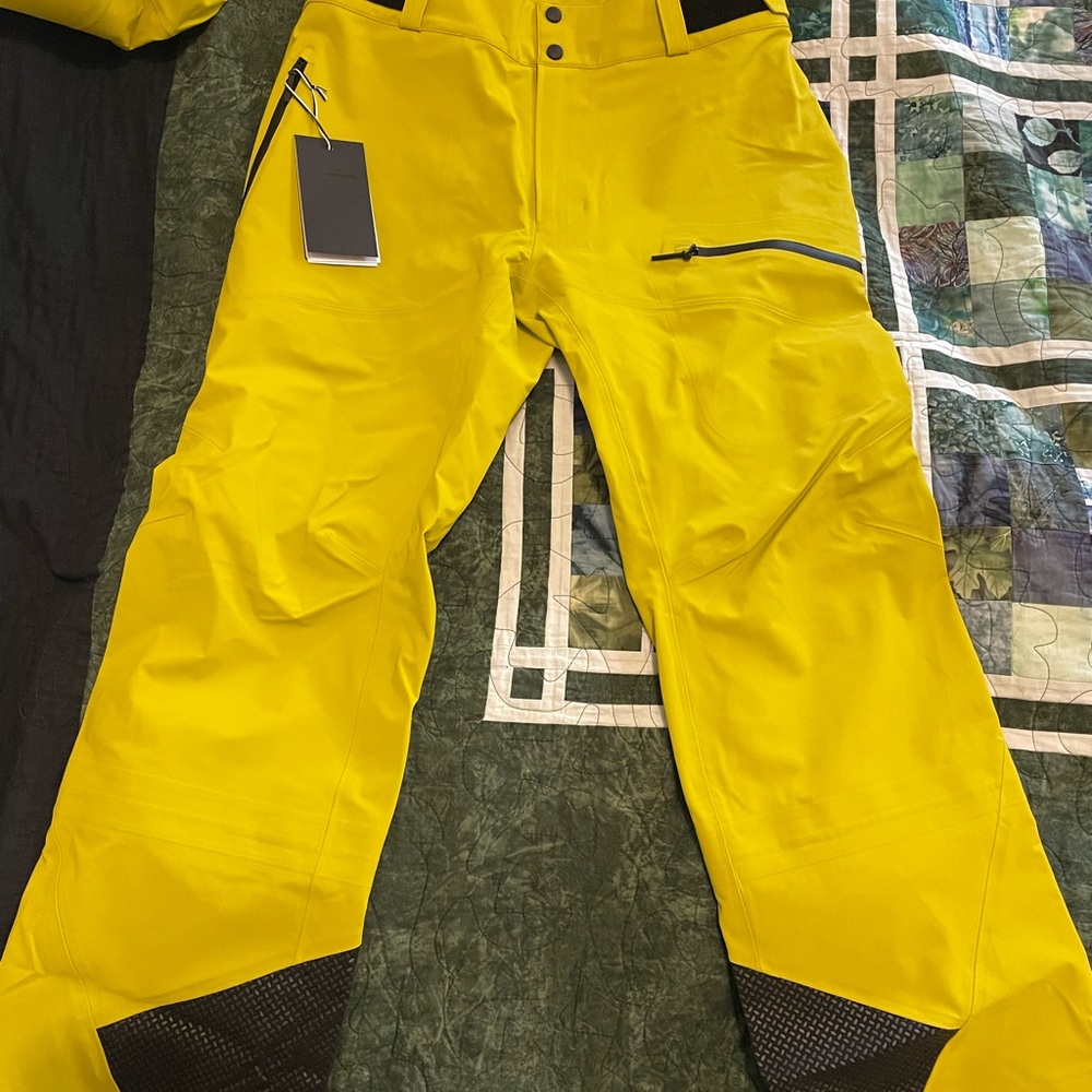 Head Kore Yellow Ski Pants